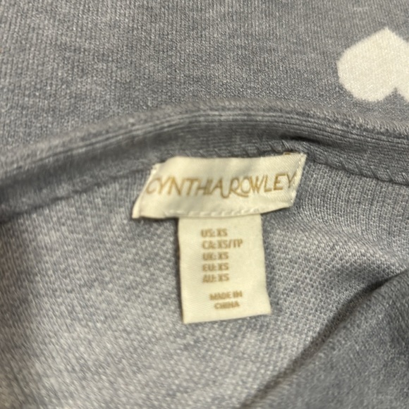 Cynthia Rowley Heart Valentines Sweater Size XS - Picture 3 of 5
